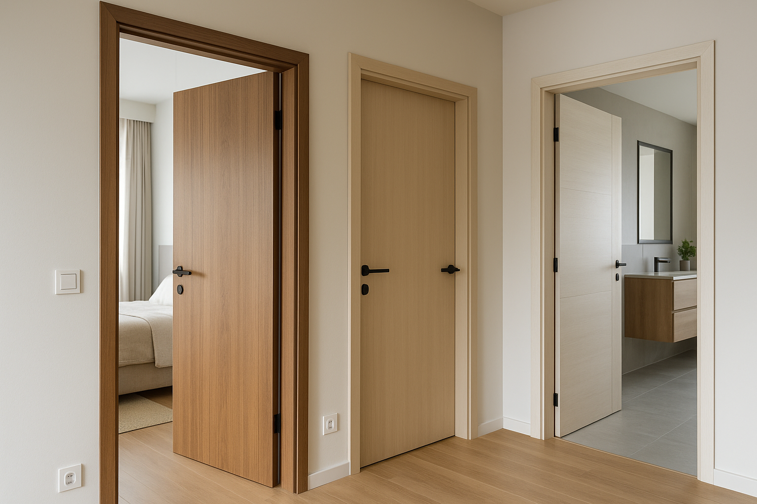 Blog post thumbnail - The Art of Choosing the Right Door for Every Room